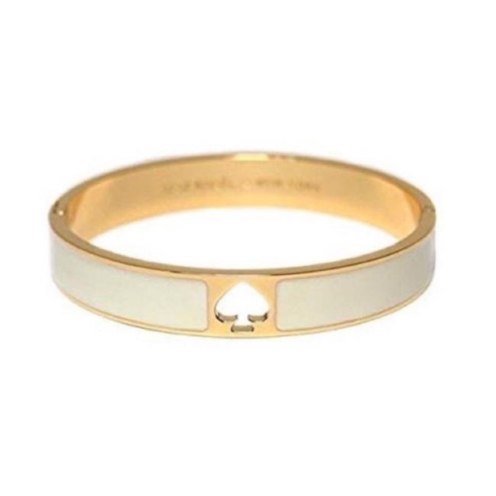 Kate Spade Hole Punch Bracelet White NWT